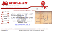 Tablet Screenshot of meclan.com.br